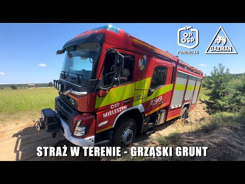 Straż w terenie - relacja ze szkolenia 14.07.2024 - Kiszkowo, powiat gnieźnieński