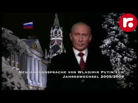 Neujahrsansprache von Wladimir Putin zum Jahreswechsel 2005/2006
