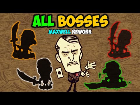 Defeating EVERY Boss as Maxwell (NEW Rework)