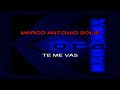 Karaoke Marco Antonio Solis   Te me vas