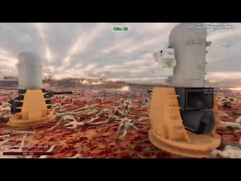 200 Phalanx CIWS  vs  1,000,000 Zombies | Ultimate Epic Battle Simulator 2 | UEBS2