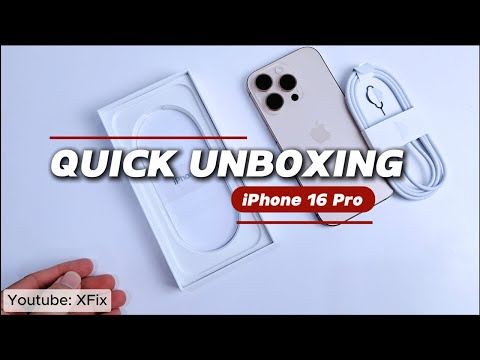 iPhone 16 Pro New Color Unboxing