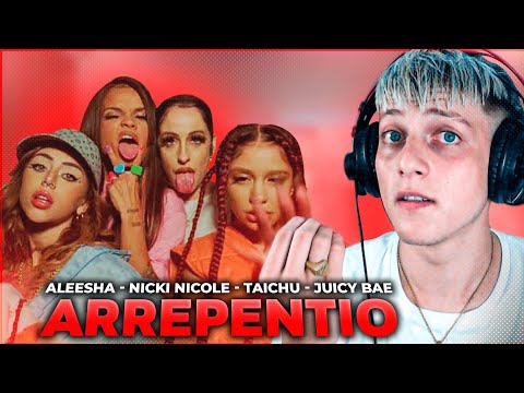 MUSICO REACCIONA a Aleesha, Nicki Nicole, Taichu, Juicy Bae - Arrepentio