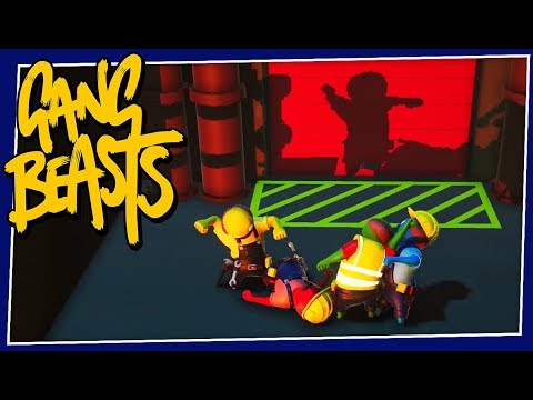 Gang Beasts - #283 - CONSTRUCTION CREW!!