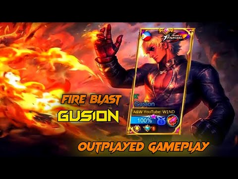 FIRE BLAST🔥 IS THE KEY TO WIN| GUSION GAMEPLAY| 500SUBS SPECIAL🥳