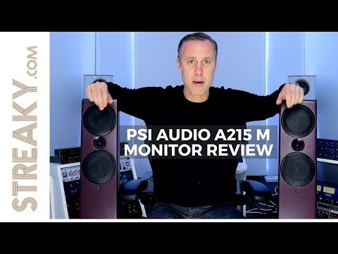 PSI AUDIO A215 M MASTERING MONITOR REVIEW | Streaky.com