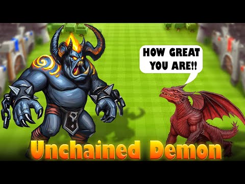 🔥 Unchained Demon Destroys Everything! | Castle Crush Gameplay