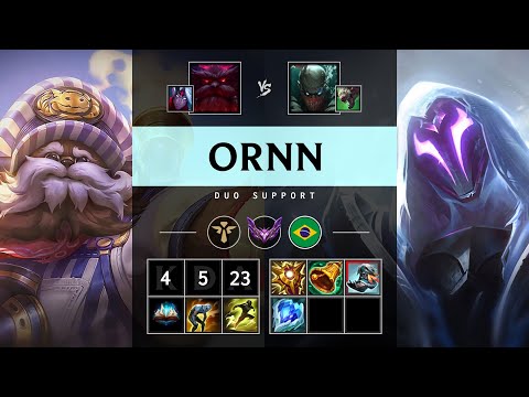 Ornn Support vs Pyke - BR Master Patch 25.14