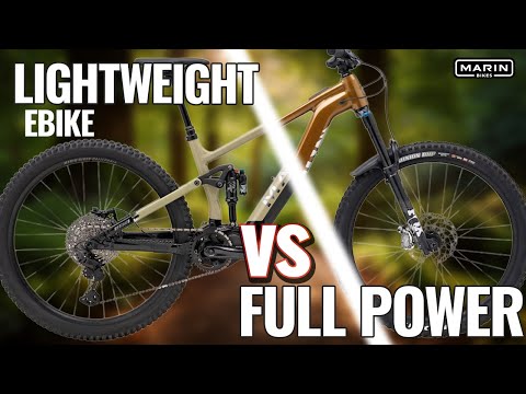 Duncan shows you - Lightweight Ebike vs. Full Power
