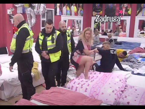 HOROR SCENE! Tri MUSKARCA IZ OBEZBEDJENJA! Jedva su SPASILI Zadrugarku! Gledaoci NA NOGAMA