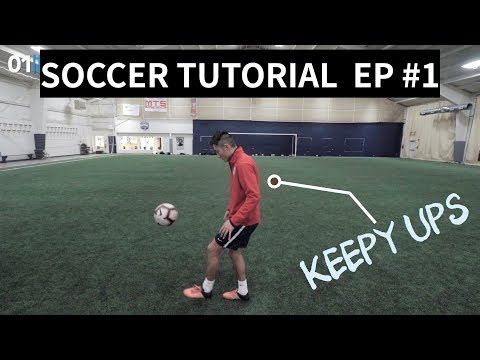 Soccer Tutorial: How to Juggle a Soccer Ball. Learn How to Keepy Up!