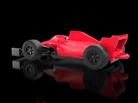 Formula Racer keychain - Metalmorphose