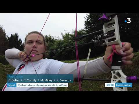 Tiphaine Renaudin, championne d'Europe de Tir à l'arc