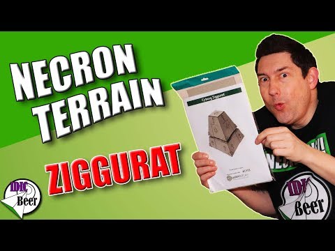 Necron Terrain - Cyborg Ziggurat and Necron Obelisks