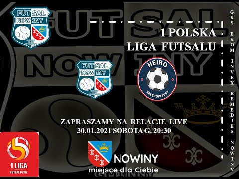 GKS Ekom Invex Remedies Nowiny - Heiro Rzeszów 3:1(0:0) 30.01.2021