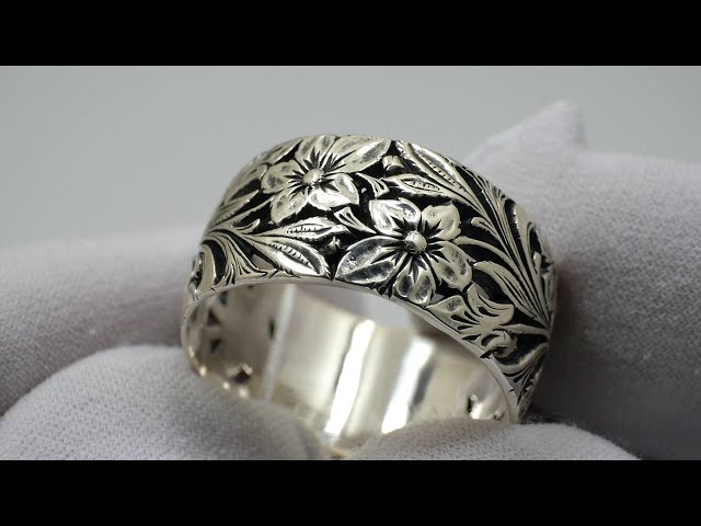 Срібна каблучка 53кю Відео огляд