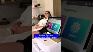 Our Diode Laser - Quidion for hair removal, is the best way to remove unwanted hair! 😍 #shorts