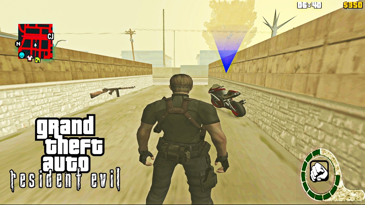 SAIU O VERDADEIRO GTA RESIDENT EVIL 4 DE PS2! (GTA 4: San Andreas Evil)