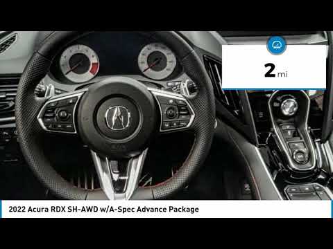 2022 Acura RDX MONTEREY PARK ROSEMEAD EL MONTE MONTEBELLO LOS ANGELES A3130