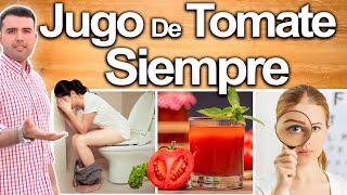 Jugo de Tomate Para Todo - Beneficios y Propiedades del Jugo de Tomate