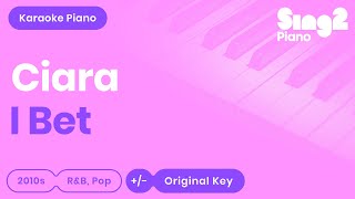 I Bet (Piano Karaoke demo) Ciara