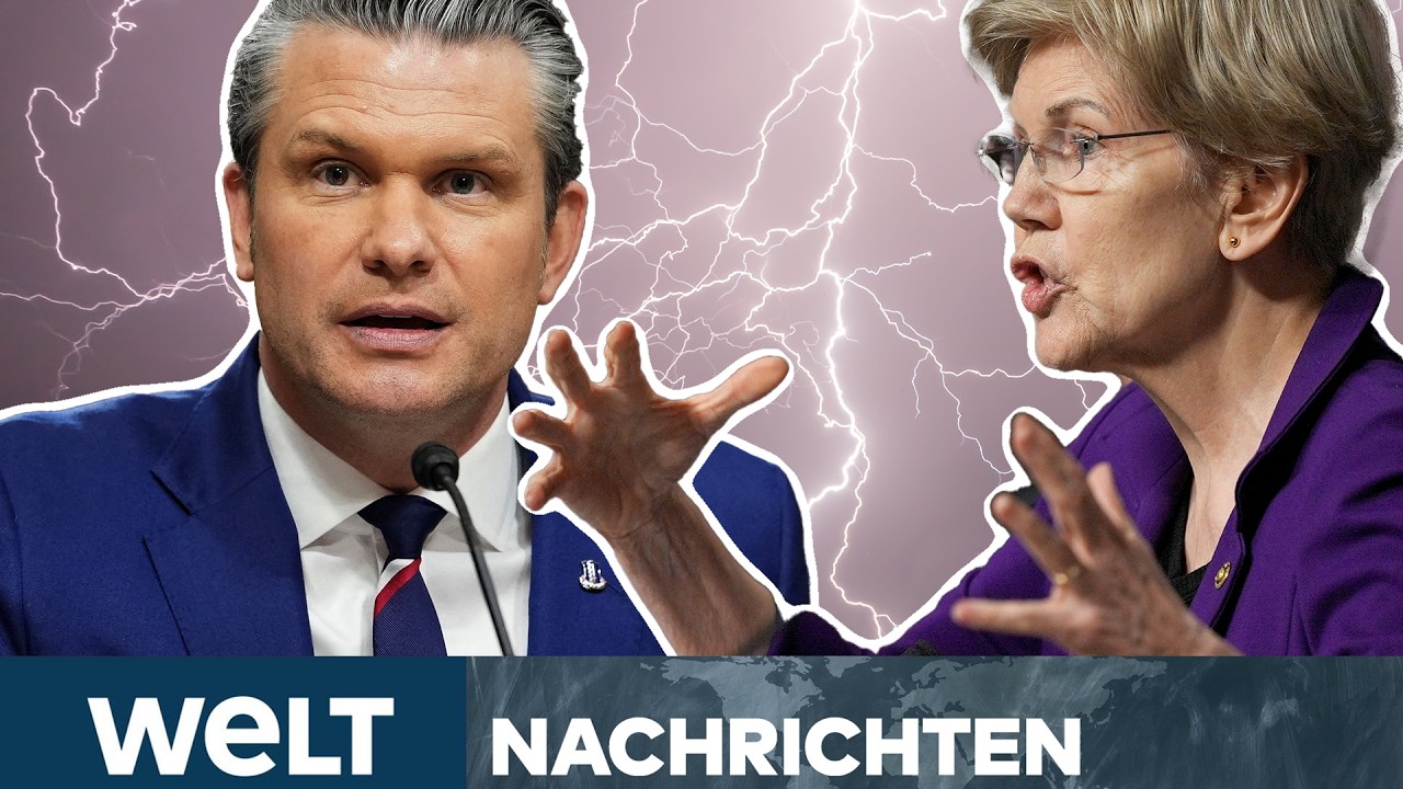 IRAN-KRIEG: Alle Ziele erreicht? Demokraten grillen US-Kriegsminister Hegseth! | WELT STREAM