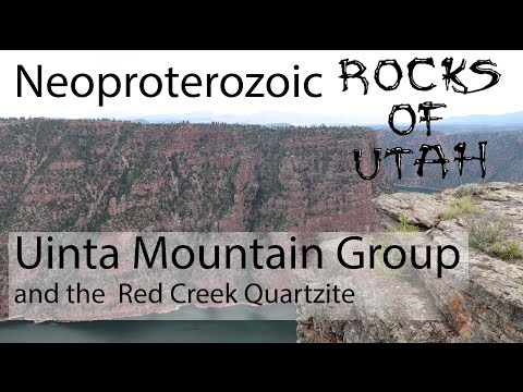 Neoproterozoic Uinta Mountain Group - The Rocks of Utah