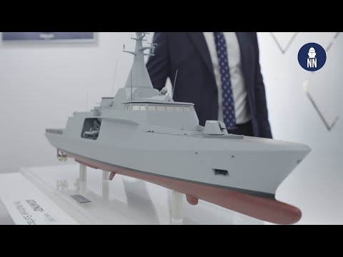 IDEX / NAVDEX 2023에서 Naval Group의 고윈드 코르벳 호위함