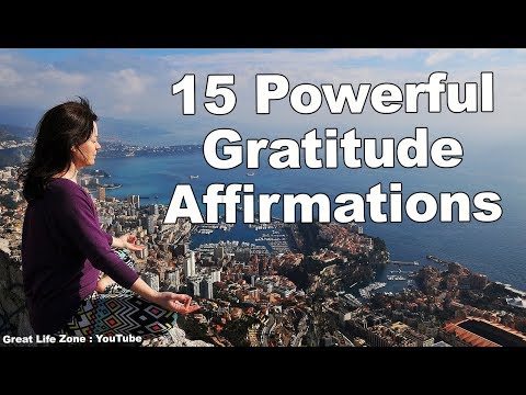 15 Powerful Gratitude Affirmations