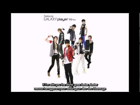 INFINITE - Samsung Galaxy Player CF (You're My First) Eng Subs & Rom