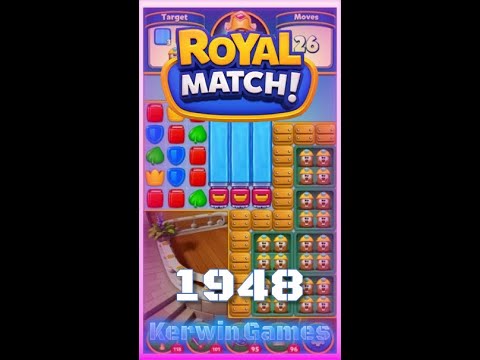 Royal Match Level 1948 - No Boosters Gameplay
