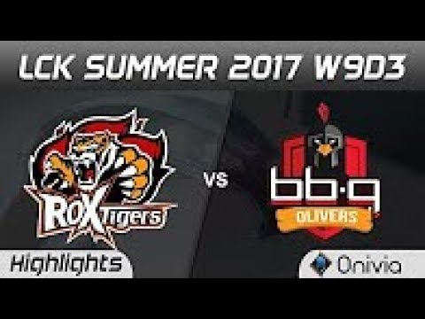 ROX vs BBQ Highlights Game 2 LCK MÙA HÈ 2017 ROX Tigers vs BBQ Olivers
