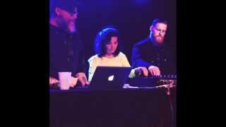 Björk doing a Dj Set at Saint Vitus Bar, New York, May 24 2014.(2)