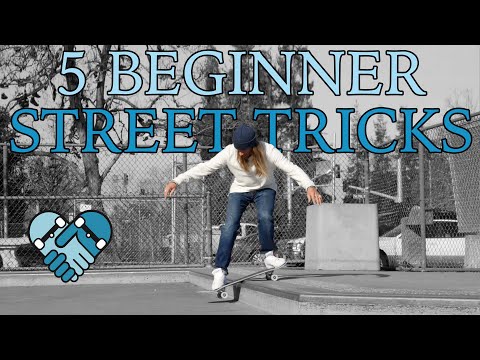 FIRST TIMER STREET TRICKS, Ride up and down curbs, Drop offs, Manuals, Confidence Building + Safety