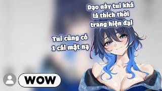 Kronii sau khi nhìn thấy trang phục trong Pragmata【Hololive Vietsub】