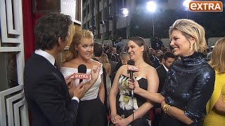 Amy Schumer Gushes About Her Boyfriend Ben Hanisch at the Golden Globes