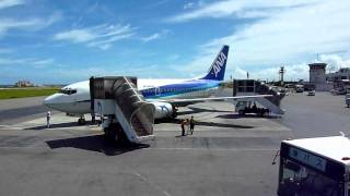 preview picture of video 'Air Next , JA305K , Boeing B737-54K @ 石垣空港 Ishigaki Airport , 石垣島 , 日本'