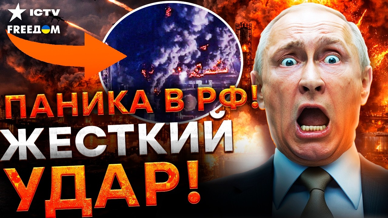 АТАКА на КРПНЕЙШИЙ НПЗ в РФ. ВЗОРВАЛСЯ целый ЗАВОД, ОГОНЬ до НЕБА | АТАКА на п?