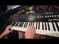 Korg Polysix INHALT Demo No Talking Analog Synth from 1981