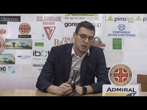 Press konferencija KK Metalac KK Zdravlje (76:73) 11.kolo AdmiralBet KLS #KLSRB