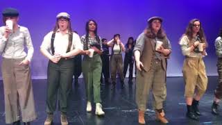 Abby in All girls Newsies