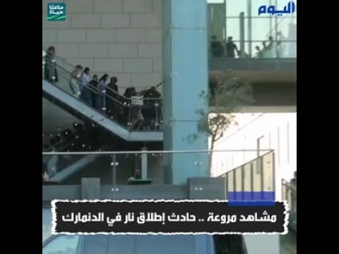 مشاهد مروعة .. حادث إطلاق نار في الدنمارك