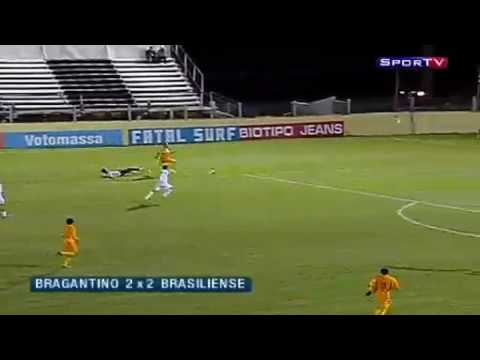 Bragantino 2:2 Brasiliense - Série B 2010 - 6ª Rodada