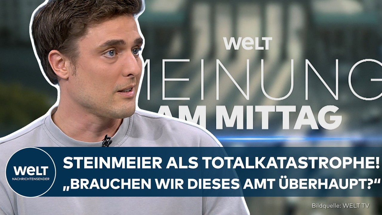 BUNDESPRÄSIDENT: Steinmeier als Totalkatastrophe! „Brauchen wir dieses Amt überhaupt?!“ I MEINUNG