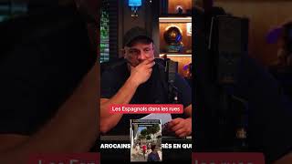 Les Espagnols dans les rues #actu #info #politique #espagne #maroc