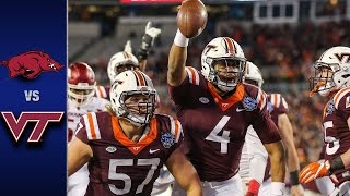 Virginia Tech vs. Arkansas Belk Bowl Highlights (2016)