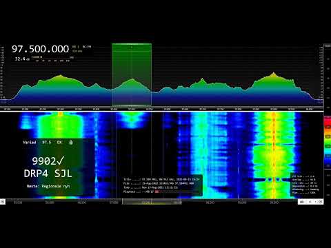 [MS] DNK: DR P4 Sjælland - 97.5MHz - Næstved - 1322utc - 15.08.2022