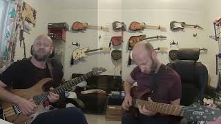 Soilwork   Needlefeast guitar solo cover  all solos
