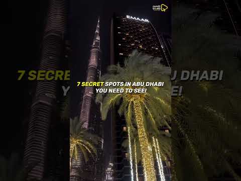 7 Secret Spots in Abu Dhabi  You Need to See!