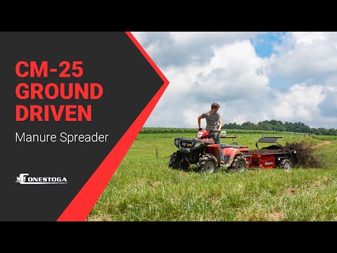ATV Manure Spreader Ground Driven - Image 2